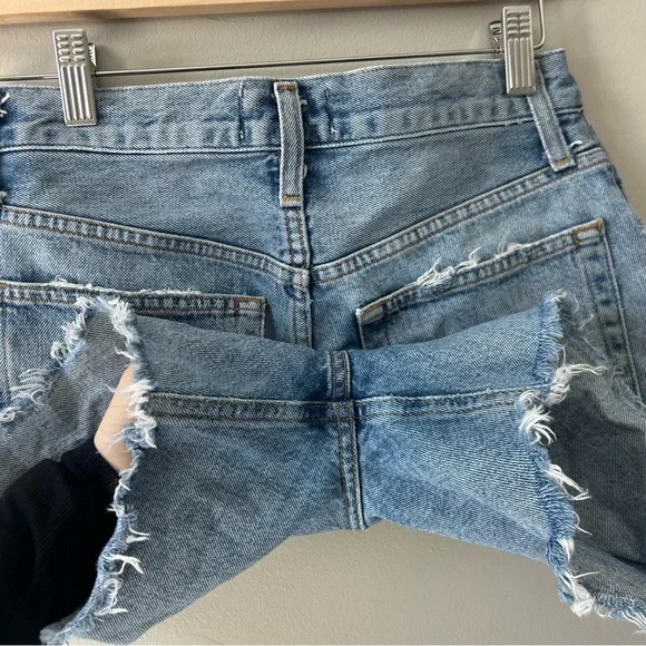 Agolde Riley Shorts Size 25 - Picture 6 of 12